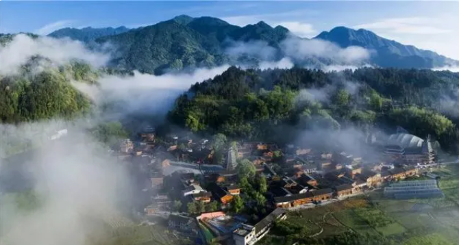 乡游黔中江口县 快场村丨山上是仙境呢，山下是桃源