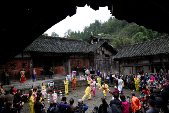 乡游黔中 余庆县 二龙村丨春风悄入乡，悠悠一盏茶香浓