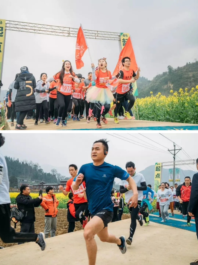 乡游黔中碧江区 克兰寨村丨穿越油菜花海，漫步春意古寨