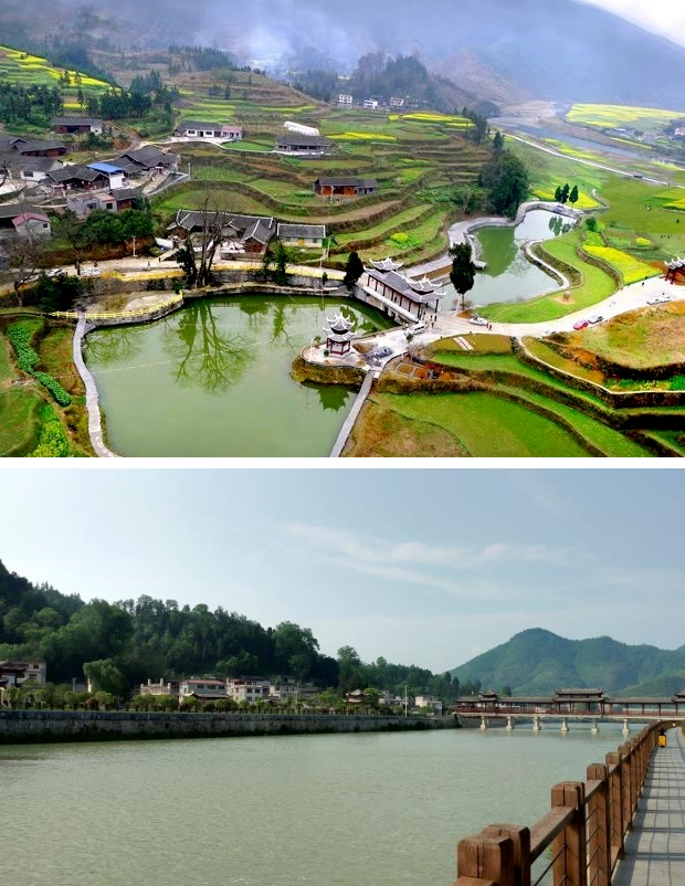 乡游黔中碧江区 克兰寨村丨穿越油菜花海🚵‍♂️，呢漫步春意古寨