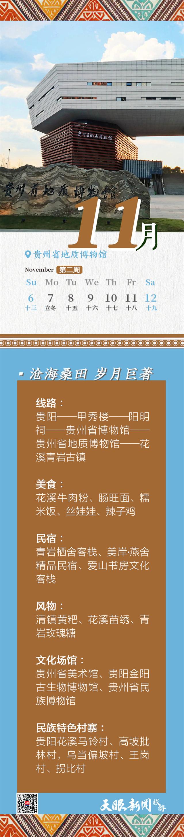 「2022年11月贵州文化旅游周历打卡推荐（第二周）」贵州省地质博物馆：沧海桑田 岁月巨著