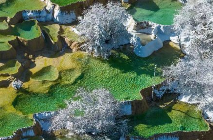 四川黄龙景区是开了美颜滤镜吗 四川黄龙景区是开了美颜滤镜吗